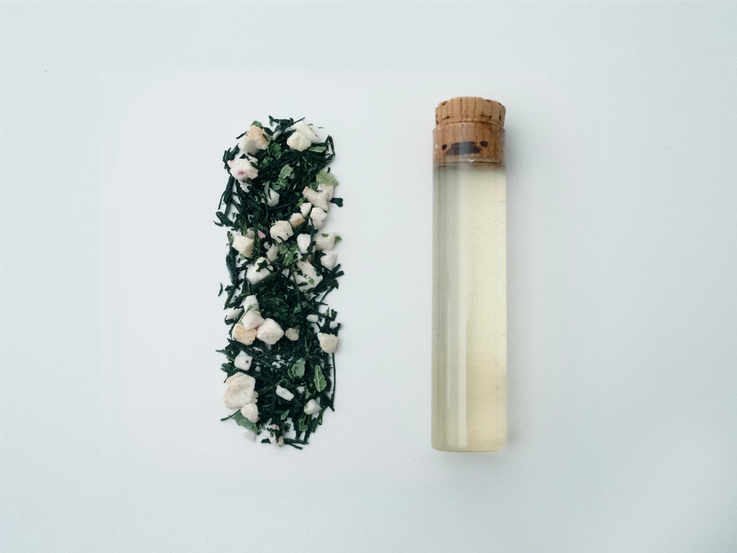 No.407 玉露と桃、レモンバームのブレンド茶 <ハーブ・甘み>