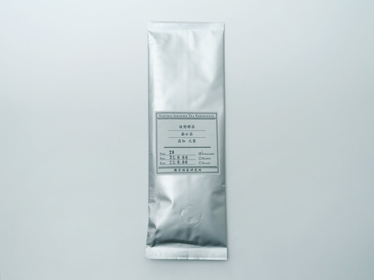 Fermented Tea "Goishicha" from Kochi