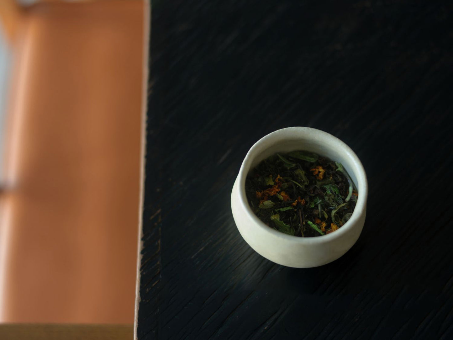 No.447 Blend of Oolong Tea and Orange Peel, Rosemary, Spearmint, and Hop