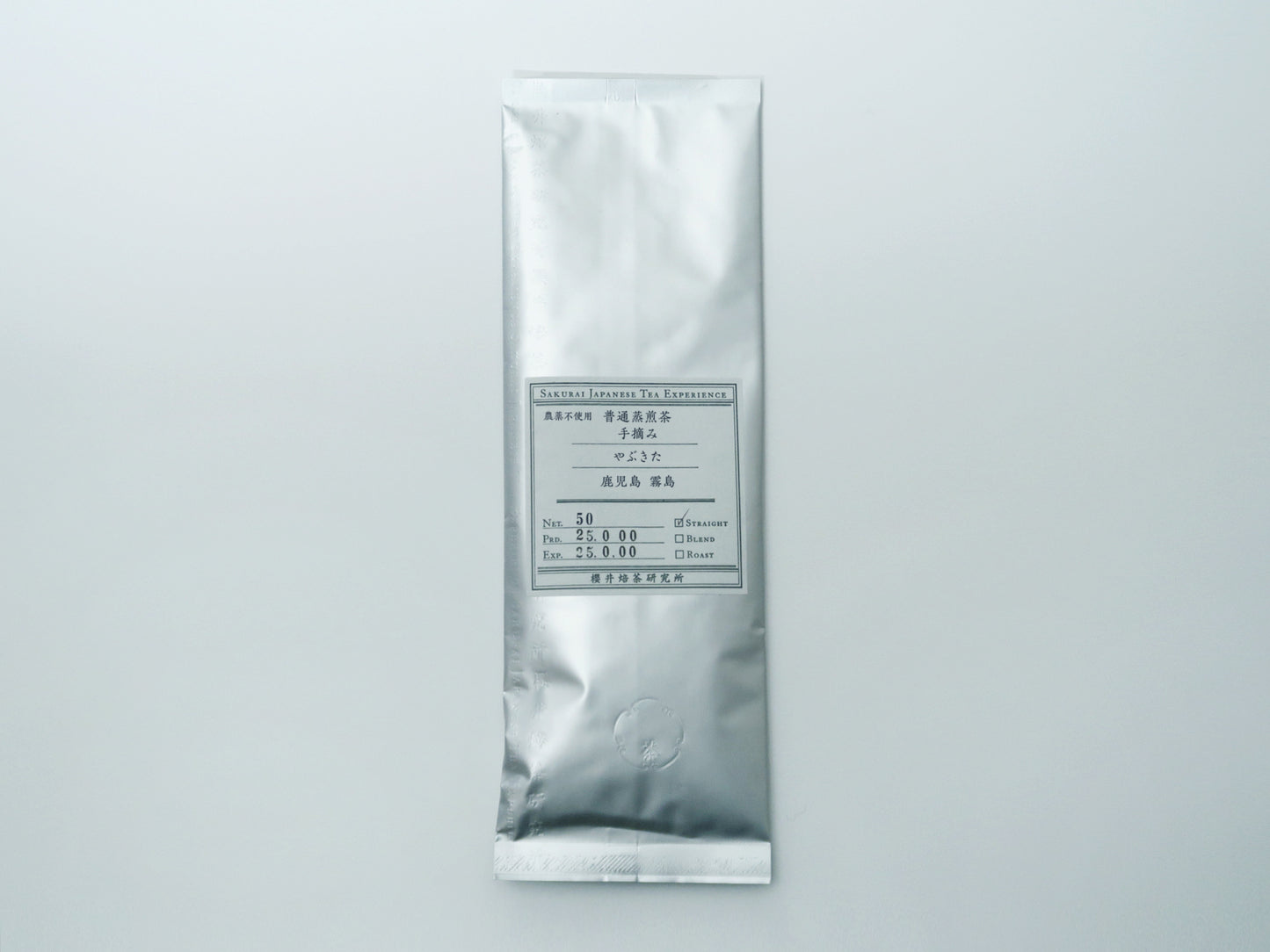 Hand-picked Normal-steamed Sencha "Yabukita" from Kagoshima