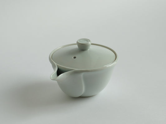 White Hohin from ASAHIYAKI Pottery