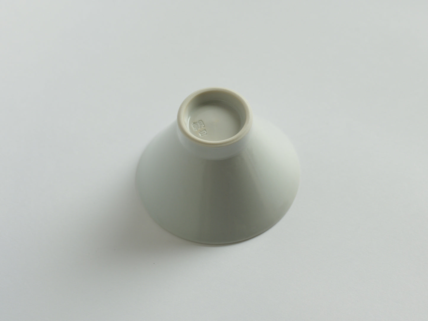 White Teacup from ASAHIYAKI Pottery