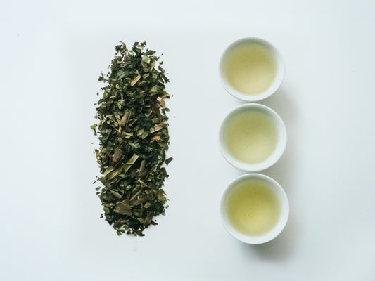 No. 453 Awa Bancha and Sannen Bancha Blend Tea with Loquat and Sansho Leaves <Herbal & Sweet>