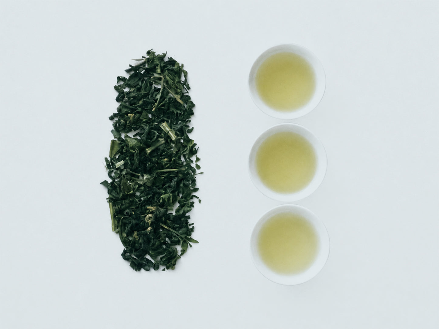 No.455 包種茶と煎り番茶、カモミール、青紫蘇葉のブレンド茶 ＜ハーブ・余韻＞
