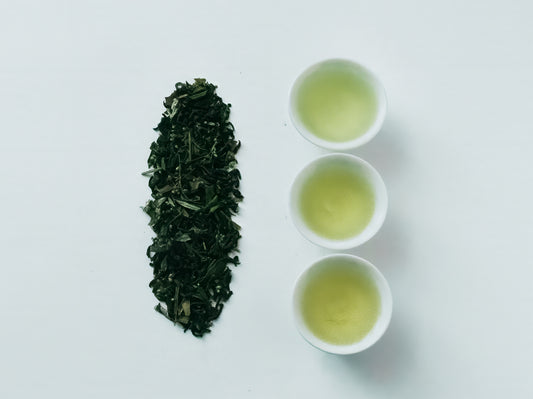 No.465 Yabukita Kamairi Sencha, Mugwort Flowers & Ginkgo Leaf Blend <Floral & Herbal>