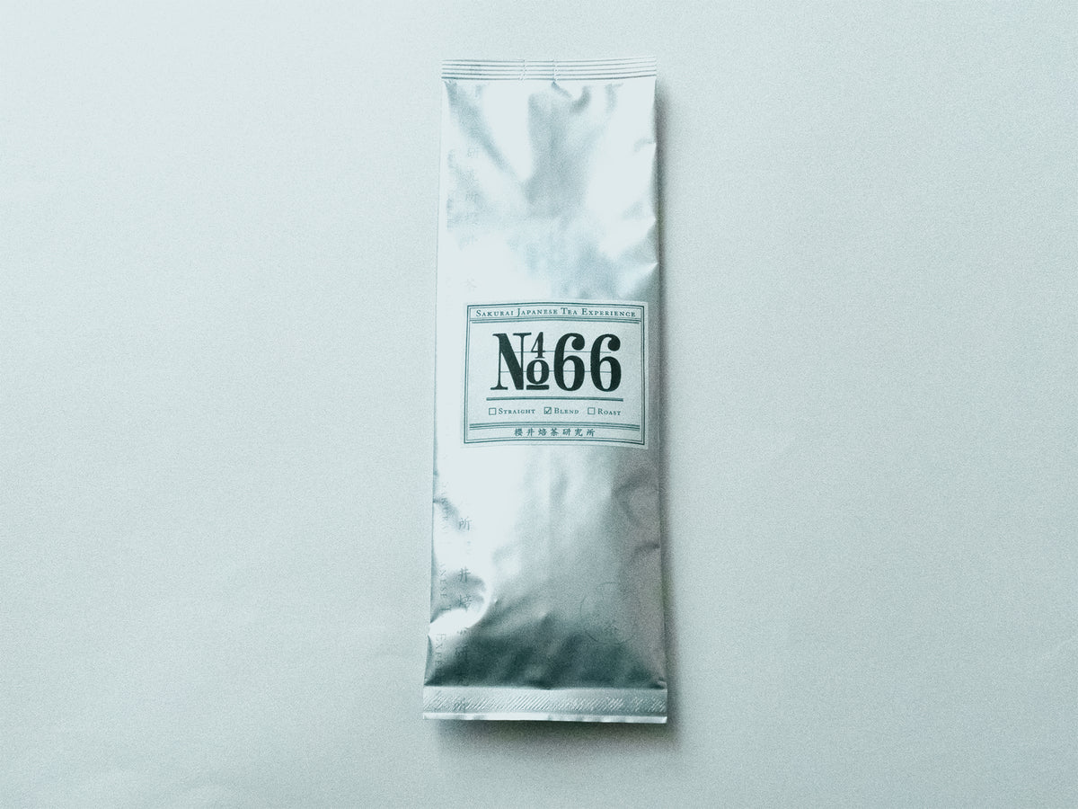 No.466 Three-Year-Aged Bancha, Roasted Bancha, Black Grape Leaves, Fig Leaves & Lemon Peel Blend<Roasted & Lingering Finish>