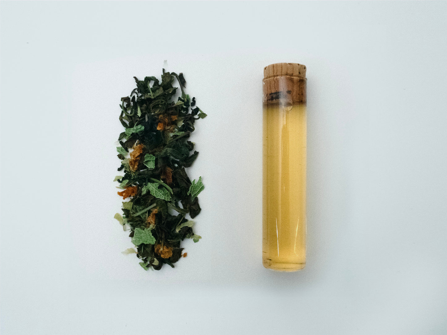 No.447 Blend of Oolong Tea and Orange Peel, Rosemary, Spearmint, and Hop
