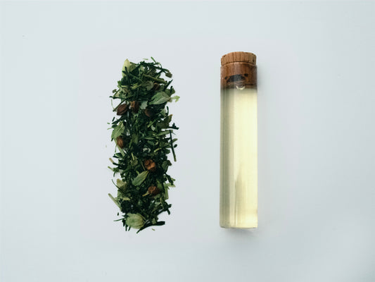 No.452 煎茶と桜葉とホップ、大麦のブレンド茶 ＜ハーブ・余韻＞