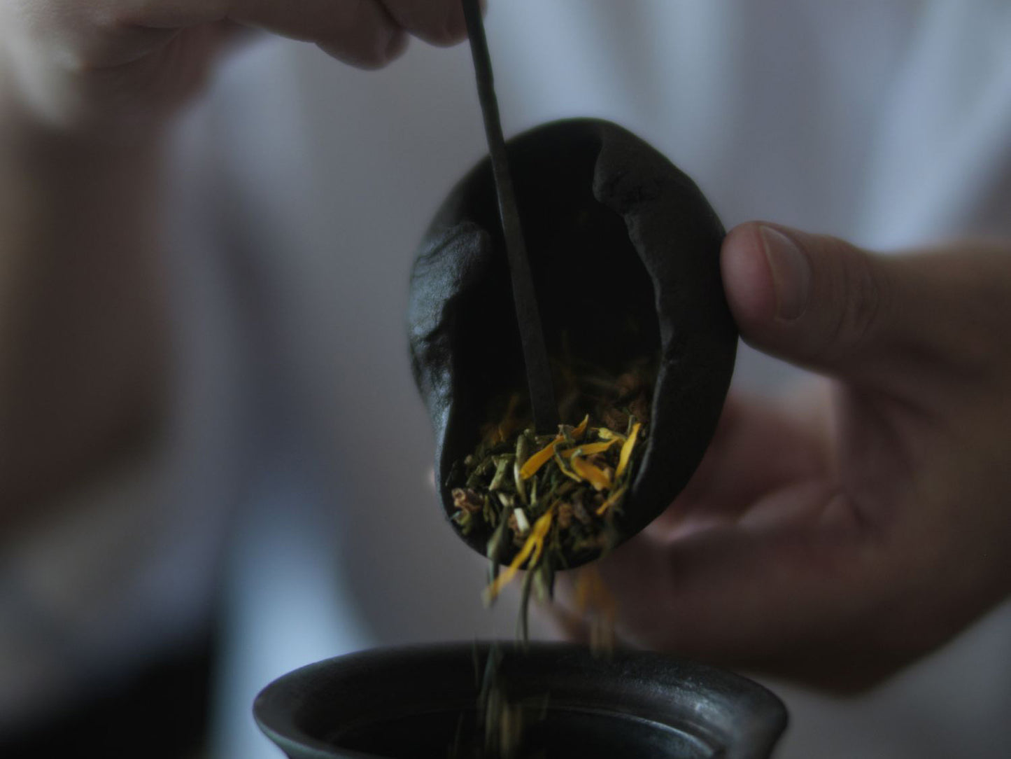 No.443 焙じ茶と牛蒡、カレンデュラのブレンド茶 ＜ロースト香・フローラル＞